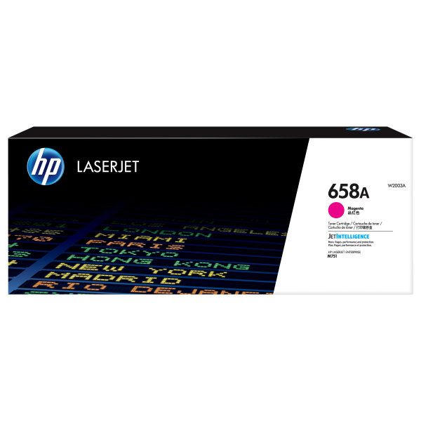 HP 658A Magenta LaserJet Toner Cartridge
