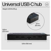 D HP universal USB-C multiport HUB/Laptop Charger