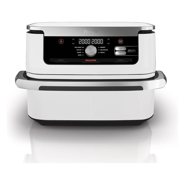 Ninja AF500EUWH Foodi FlexDrawer 10,4L Heißluftfritteuse Weiß