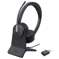 Yealink Dect Headset WH64 Hybrid Dual with Charging Stand...