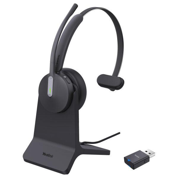 Yealink Dect Headset WH64 Hybrid Mono with Charging Stand Teams
