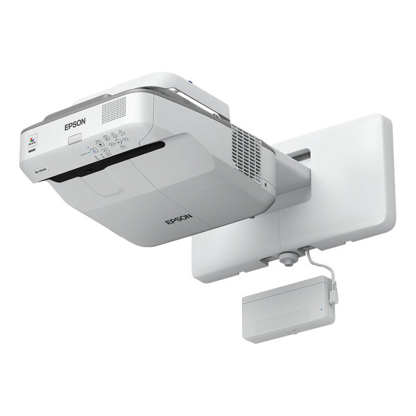 EPSON (1280x800) EB-695Wi Ultrakurzdistanz-Projektor 3LCD 16:10 3500 Lumen VGA, HDMI, composite video, MHL Speaker WXGA White