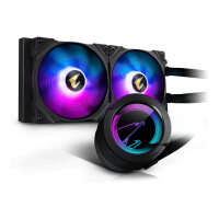 K Cooler GIGABYTE AORUS WATERFORCE 280LIQUID CPU COOLER...