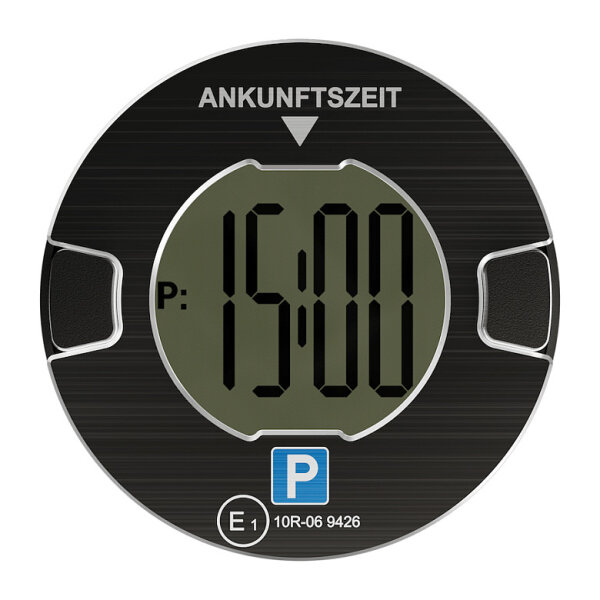 OOONO P-DISC NO1 (elektrische Parkscheibe) Schwarz