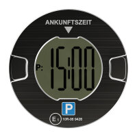 OOONO P-DISC NO1 (elektrische Parkscheibe) Schwarz