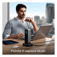 Anker Charging base 4-in-1 100W f. Prime PowerBank 1 x USB-A 2 x USB-C 1 x Ladepad black
