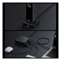 Anker Charging base 4-in-1 100W f. Prime PowerBank 1 x USB-A 2 x USB-C 1 x Ladepad black