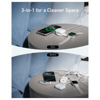 Anker MagGo Wireless Charging Station 3-in-1 faltbar white