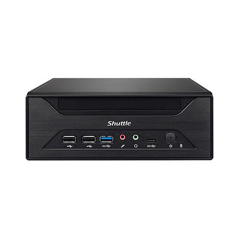 Barebone XPC slim XH610 LGA1200 2xSODIMM DDR4 2xM.2 3xSATA 1xHDMI 1xDP 1xVGA Black