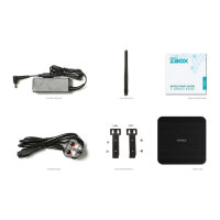 ZBOX CI343 NANO Mini-PC Barebone Intel N100 2xDDR5 SODIMM SATA M.2
