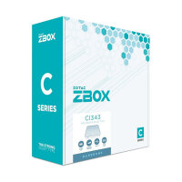 ZBOX CI343 NANO Mini-PC Barebone Intel N100 2xDDR5 SODIMM SATA M.2