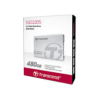 TRANSCEND SSD220S SSD 480GB intern 6,4cm 2,5Zoll SATA 6Gb/s TLC