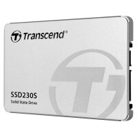 TRANSCEND SSD230S 128GB SSD 3D 6,4cm 2.5 inch SATA III 6Gb/s TLC aluminium case ohne Rahmen