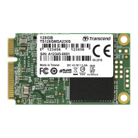 TRANSCEND 128GB mSATA SSD SATA3 3D TLC