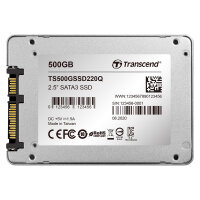 TRANSCEND 500GB 6,35cm 2,5Zoll SSD SATA3 QLC