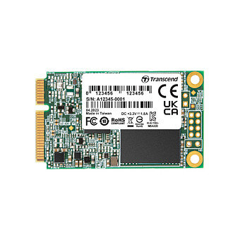 TRANSCEND 128GB mSATA SSD SATA3 3D TLC