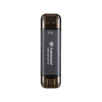 TRANSCEND 2TB External SSD ESD310C USB 10Gbps Type C/A