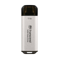 TRANSCEND ESD300S 1TB External SSD USB 10Gbps Type C Silver