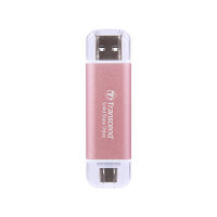 TRANSCEND ESD310P 512GB External SSD USB 10Gbps Type C/A Pink