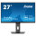68,5cm/27" (1920x1080) iiyama ProLite XUB2797HSN-B2 16:9 FHD IPS 1ms 100Hz HDMI DP USB-C Speaker Pivot Black