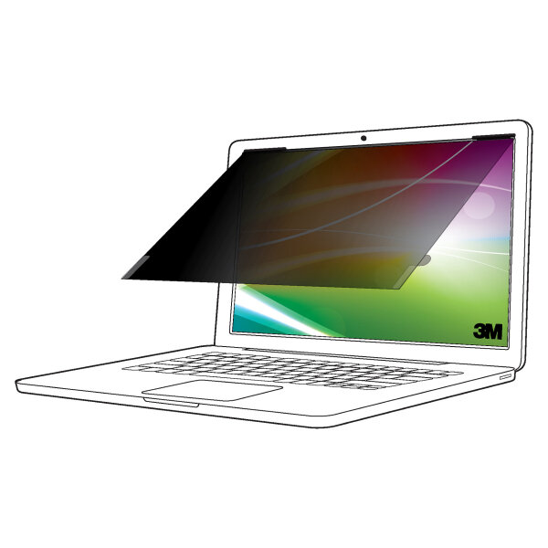 3M Blickschutzfilter für 13,3" Notebooks 16:9