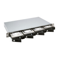 QNAP 4-bay 1U 12 short-depth rackmount 3.5in SATA HDD USB 3.0 type-C hardware RAID external enclosure
