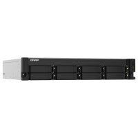 QNAP TS-832PXU-4G 8-Bay Quad-Core 1,7GHz Rackmount NAS mit 250W Netzteil 4GB DDR4 UDIMM RAM SATA 6Gbit/s