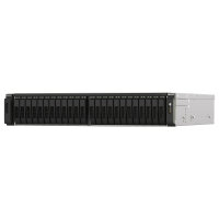 QNAP 24-Bay All-Flash NAS AMD EPYC 7302P 4xNVMe Gen3 256GB RDIMM ECCC DDR4 RAM 2x2.5GbE LAN 4x25Gb