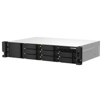 QNAP TS-873AeU-4G 8-Bay AMD Ryzen V1000 V1500B 4C/8T 2.2GHz 8xSATA 6Gbps 2xM.2 2280 PCIe Gen3