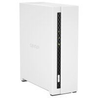 QNAP TS-133 1 bay ARM 1.8GHz Quad core 1xSATA 6Gb/s 2GB DDR4 1xGbE 1xUSB3.2 Gen1 and 1xUSB2.0