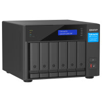 QNAP TVS-H674-I5-32G 6-bay QuTS hero NAS Intel Core i5-12400 6-core/12-thread up to 4,6GHz 32GB SO-DIMM
