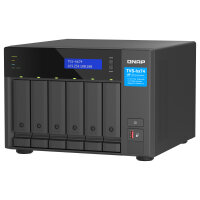 QNAP TVS-H674-I5-32G 6-bay QuTS hero NAS Intel Core i5-12400 6-core/12-thread up to 4,6GHz 32GB SO-DIMM