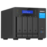 QNAP TVS-H474-PT-8G 4-bay QuTS hero NAS Intel Pentium Gold G7400 up to 3,7GHz 8GB SO-DIMM