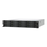 QNAP TS-h1277AXU-RP-R5-16G 2U 12-bay NAS AMD Ryzen 5 Pro 7645 6C/12T boost up to 5.1GHz 16GB DDR5 non-ECC RAM