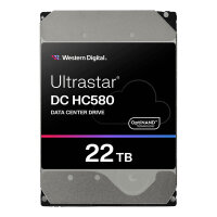 22TB WD ULTRASTAR DC HC580 7200RPM 512MB Ent.