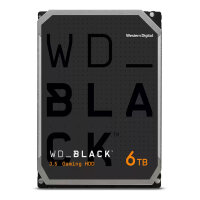 WD Black 6TB HDD SATA 6Gb/s Desktop 8,89cm 3,5Zoll