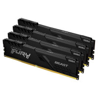 KINGSTON 128GB 3600MHz DDR4 CL18 DIMM Kit of 4 FURY Beast...