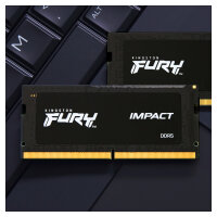 SO KINGSTON FURY Impact 32GB 6000MT/s DDR5 CL38 SODIMM Kit of 2 XMP