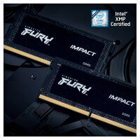SO KINGSTON FURY Impact 32GB 6000MT/s DDR5 CL38 SODIMM Kit of 2 XMP