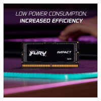 SO KINGSTON FURY Impact 16GB 6400MT/s DDR5 CL38 SODIMM XMP