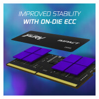 SO KINGSTON FURY Impact 16GB 6400MT/s DDR5 CL38 SODIMM XMP