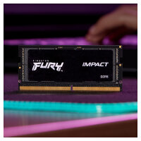 SO KINGSTON FURY Impact 16GB 6400MT/s DDR5 CL38 SODIMM XMP