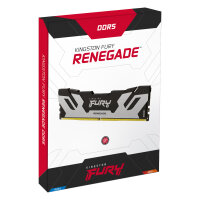 KINGSTON 96GB 6000MT/s DDR5 CL32 DIMM Kit of 2 FURY Renegade Silver XMP