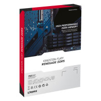 KINGSTON 96GB 6000MT/s DDR5 CL32 DIMM Kit of 2 FURY Renegade Silver XMP