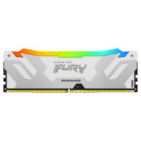 KINGSTON 64GB 6400MT/s DDR5 CL32 DIMM Kit of 2 FURY Renegade RGB White XMP