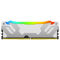 KINGSTON 64GB 6400MT/s DDR5 CL32 DIMM Kit of 2 FURY Renegade RGB White XMP