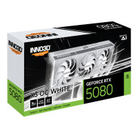 RTX 5080 16GB Inno3D X3 OC GDDR7 3Fan white