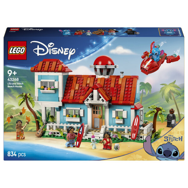 LEGO Disney Classic Das Strandhaus aus „Lilo und Stitch“ 43268