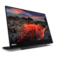 35,6cm/14" (2240x1400) Lenovo ThinkVision M14t Gen 2 IPS Touch portable 6ms 60Hz 2xUSB-C Black