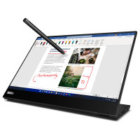 35,6cm/14" (2240x1400) Lenovo ThinkVision M14t Gen 2 IPS Touch portable 6ms 60Hz 2xUSB-C Black
